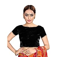 Women's Party Wear Readymade Bollywood Designer Indian Style Padded Stitched Blouse for Saree Crop Top Choli