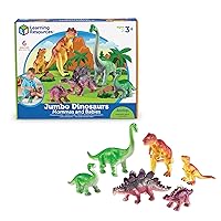Learning Resources Dinosaur Play Set 6Pc Ast