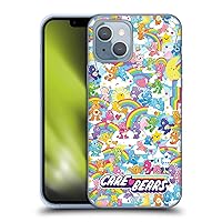 Head Case Designs Officially Licensed Care Bears Rainbow 40th Anniversary Soft Gel Case Compatible with Apple iPhone 14