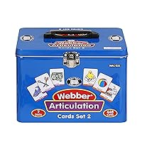 Super Duper Publications | Set of 7 Webber® Articulation Card Decks (Bundle Set 2) | Educational Learning Resource for Children