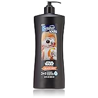 Suave Kids 3 In 1: Shampoo + Conditioner+ Body Wash Star Wars Bb-8 Galactic Fresh, 28 Ounce