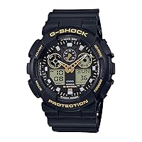 Casio Men's GA-100 XL Series G-Shock Quartz 200M WR Shock Resistant Watch