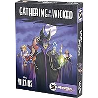 Disney Villains Gathering of The Wicked Party Game | Horror Card Game | Strategy Game for Adults and Family | Ages 10+ | 8-18 Players | Average Playtime 30 Minutes | Made by Zygomatic