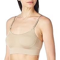 Women's Easy Does It Dig-Free Band with Seamless Stretch Wireless Lightly Lined Convertible Comfort Bra Rm0911a