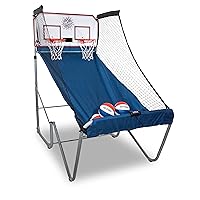 Pop-A-Shot - Home Dual Shot | Arcade Basketball Fun at Home | Infrared Sensor Scoring | 16 Game Modes | 7 Balls | Foldable Storage | for All Players