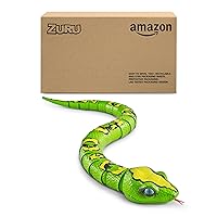 Robo Alive King Python by ZURU (Frustration Free Packaging) Battery-Powered Robotic Snake , Interactive Kids Toys, Giant Prank Snake Toy for Boys, 31 Inches