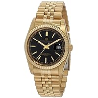 Charles-Hubert, Paris Men's 3635-GB Premium Collection Gold-Plated Stainless Steel Watch