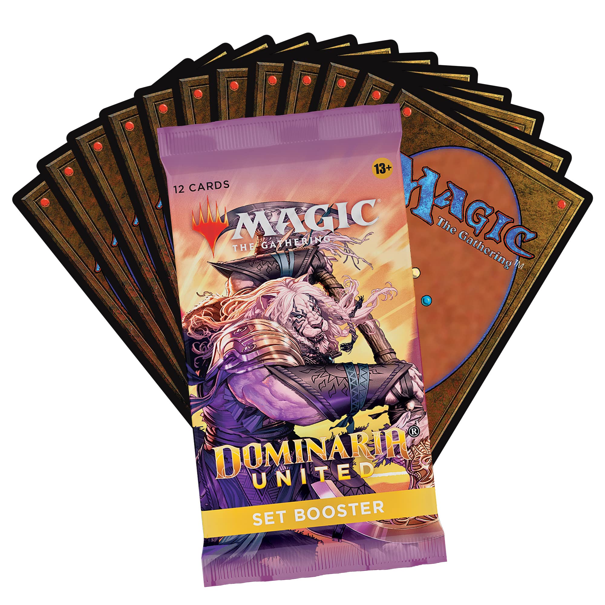 Magic: The Gathering Dominaria United Set Booster Box | 30 Packs + Box Topper Card (361 Magic Cards)