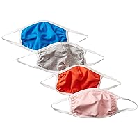 Quality Durables Unisex Adult and Kids 4-Pack Washable Reusable Face Mask