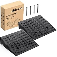Nilight Rubber Curb Ramps, 7.9