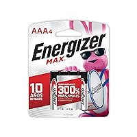 Energizer MAX AAA Batteries, Designed to Prevent Damaging Leaks (4 Pack)
