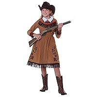 Girl's Annie Oakley Costume Large