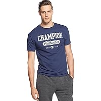 Champion Mens Heritage Graphic T-Shirt Navy Med