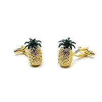Pineapple Mens Trend Jewelry Shirts Cufflinks w/Gift Box