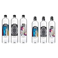 Premium Purified Water, pH Balanced with Electrolytes for Taste, 700 mL flip cap bottles (Pack of 12) and 1 liter bottles (Pack of 6)