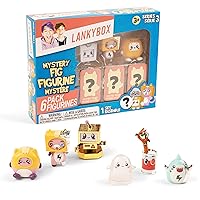 LankyBox Mystery Figure 6 Pack, Collectible Mini Figures, Ultra-Rare Editions, Officially Licensed Merch