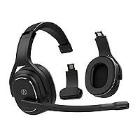 Rand McNally ClearDryve 220 Premium 2-in-1 Wireless Headset for Clear Calls with Noise Cancellation, Long Battery Life & All-Day Comfort
