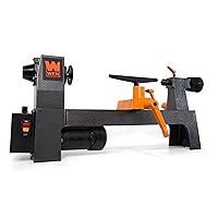 WEN LA3421 3.2-Amp 8-Inch by 13-Inch Variable Speed Mini Benchtop Wood Lathe , Black