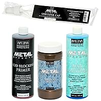 Modern Masters Metal Effects Bronze Paint and Blue Patina Kit (16-Ounce)