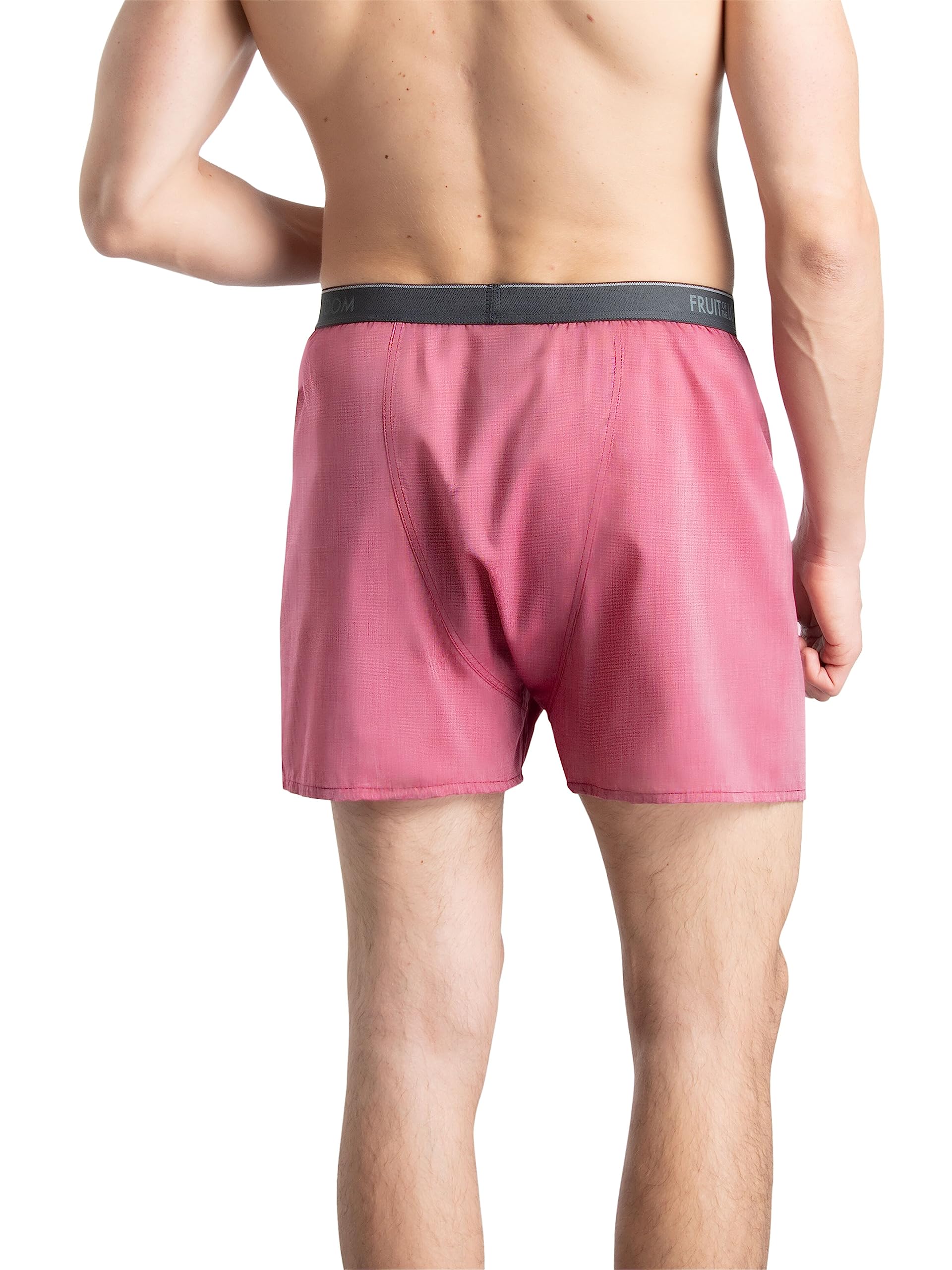 Fruit of the Loom mens Tag-free Boxer Shorts (Knit & Woven)