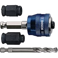 Bosch Professional 4 pcs. Power Change Plus Starter Kit Set (for upgrading to Bosch Power Change Plus, accessories for drill driver)