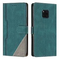 Smartphone Flip Cases Compatible with Huawei Mate 20 Pro Case, for Huawei Mate 20 Pro Wallet Case Slim PU Leather Phone Case Flip Folio Leather Case Card Holders Shockproof Protective Case with Wrist
