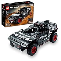 LEGO Technic Audi RS Q e-tron 42160 Advanced Building Kit for Kids Ages 10 and Up, This Remote Controlled Car Toy Features App-Controlled Steering and Makes a Great Gift for Kids Who Love Engineering