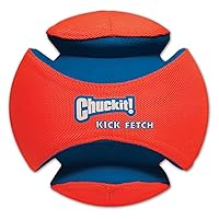Chuckit! Kick Fetch Ball Dog Toy, Small (6 Inch)