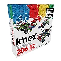 K'NEX 15214 Modell Radikale Fahrt Baukasten, Lernspielzeug für Jungen und Mädchen, 206-teiliges MINT-Lernset, Technik für Kinder, Konstruktionsspielzeug ab 7 Jahren