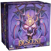 Descent Legends of The Dark Board Game The Betrayer's War Expansion - Fantasy RPG Strategy Game, Cooperative Game, Ages 14+, 1-4 Players, 3-4 Hour Playtime, Made by Fantasy Flight Games