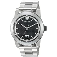 Movado Men's 0607050 Analog Display Swiss Quartz Silver Watch