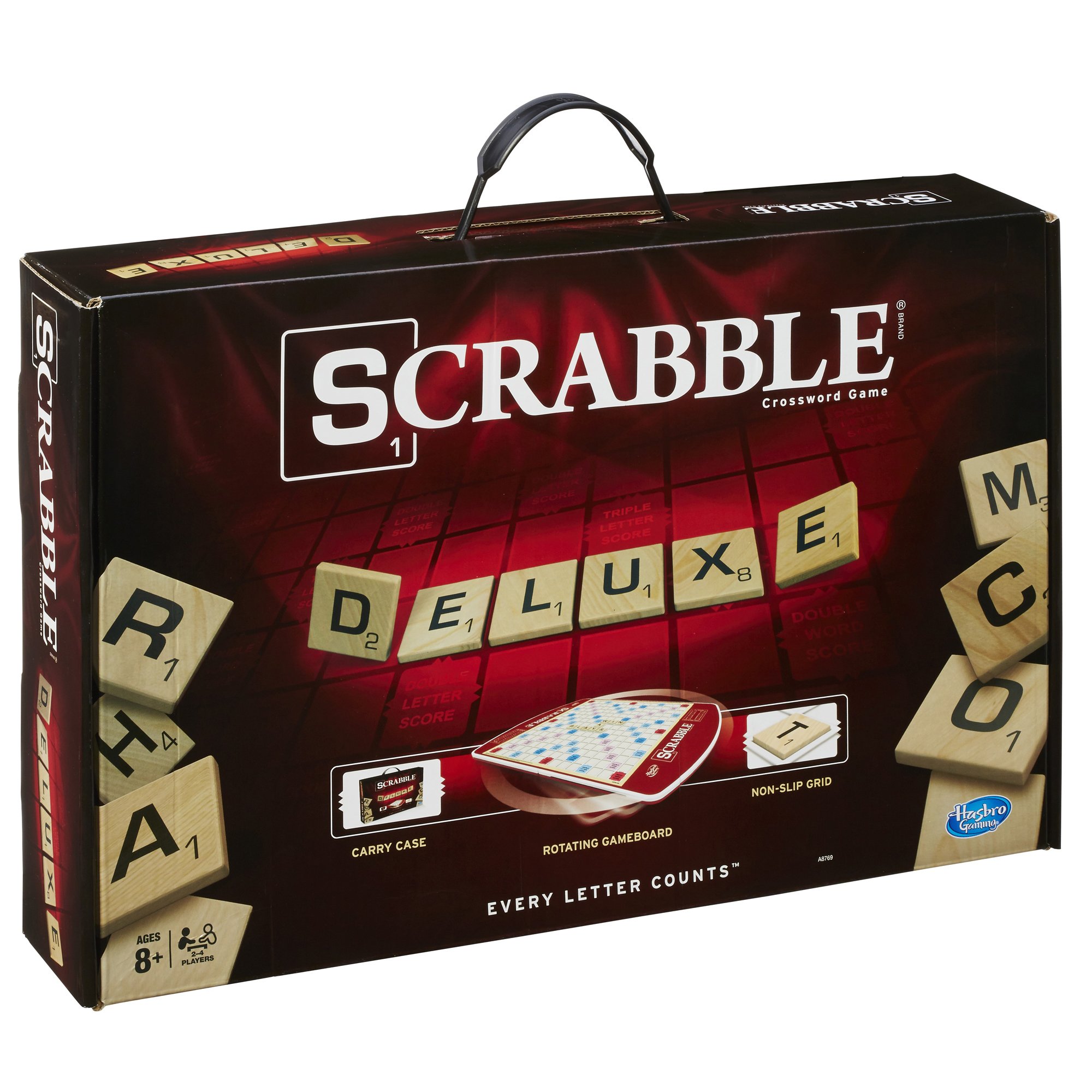 Hasbro Gaming Scrabble Deluxe Edition Game