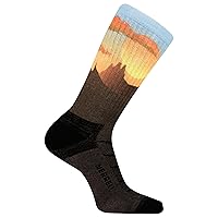 Merrell Men's and Women's Moab Hiking Mid Cushion Socks-1 Pair Pack-Coolmax Moisture Wicking & Arch Support