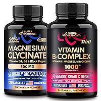 NUTRAHARMONY Vitamin B Complex & Magnesium Glycinate Capsules
