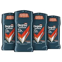 Degree Men Antiperspirant Deodorant Adventure Freshness and Odor Protection Deodorant for Men 2.7 Oz, (Pack of 4) Woodsy, Stick
