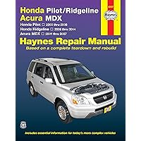 Honda Pilot (03-08),Ridgeline (06-14),Acura (01-07) Haynes Manual (Paperback)