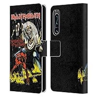 Head Case Designs Officially Licensed Iron Maiden NOTB Album Covers Leather Book Wallet Case Cover Compatible with Sony Xperia 5 IV
