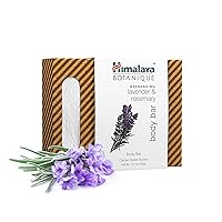 Himalaya Botanique Refreshing Lavender & Rosemary Body Bar for Calming Comfort & Ultra Moisturized Skin, 4.41 oz