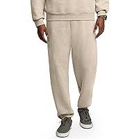Fruit of the Loom Eversoft Fleece Elastic Bottom Sweatpants with Pockets, Relaxed Fit, Moisture Wicking, Breathable