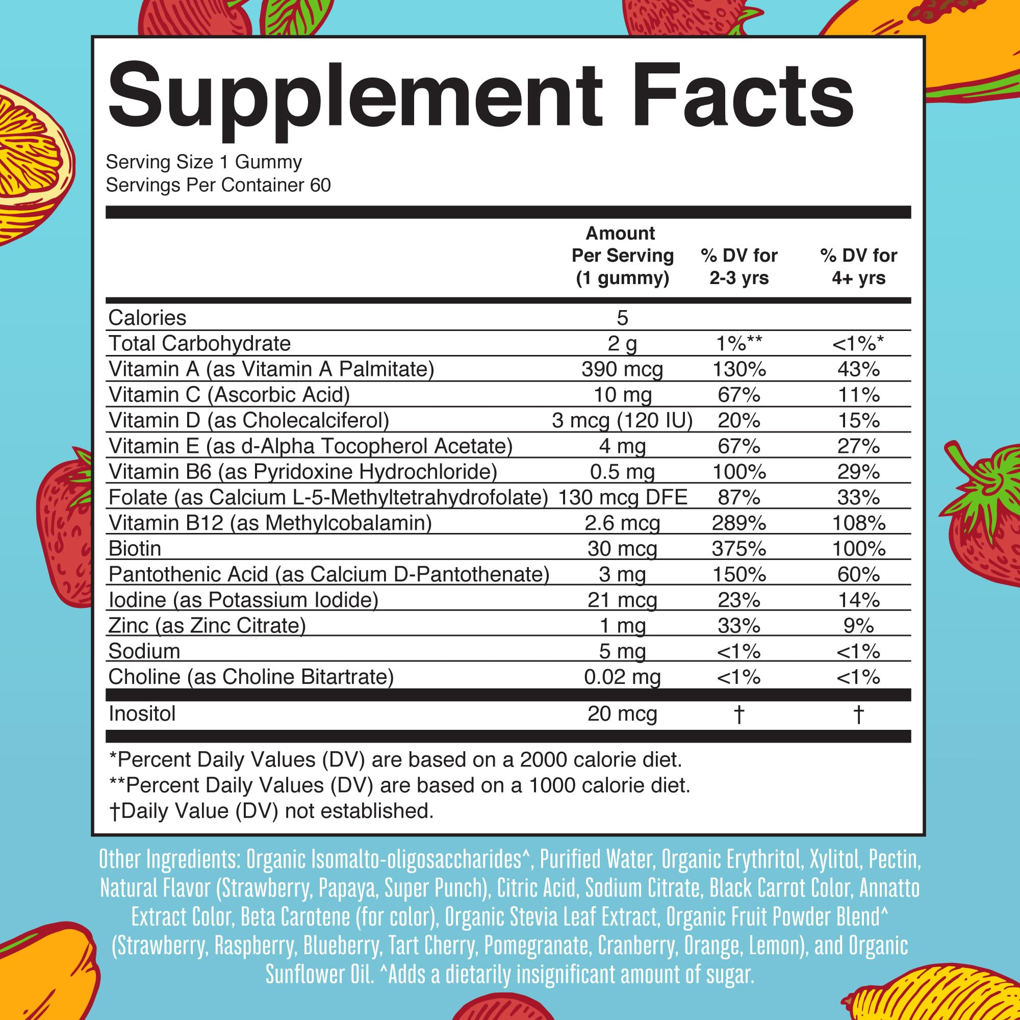 MaryRuth's Kids Multivitamin Gummies, Kids Vitamin C Gummies, Kids Omega 3 Gummies, and Kids Probiotic Gummies 4-Pack Bundle for Immune Support, Bone Health, Digestive & Gut Health, and Overall Health