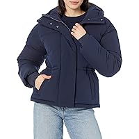 Amazon Essentials Women's Short Waisted Puffer Jacket (Available in Plus Size)