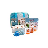 Toddler Bathtime ABCs Toy, Blue