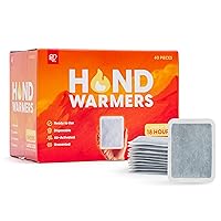IRIS USA, Inc. Hand Warmers – Large, 60 Individual Warmers, Long-Lasting Up to 18 Hours for Warm and hot Hands - On The Go, Disposable, Handwarmers for Hands and Feet, Winter Essentials, White