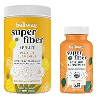 Bellway Super Fiber Powder + Fruit, Pineapple Passion Fruit Super Fiber Capsules