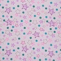 Mook Fabrics Flannel PRT Stars 010721, Grey 15 Yard Bolt