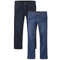 The Children's Place Girls' Multipack Basic Bootcut Jeans