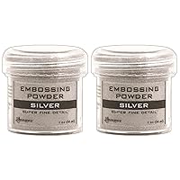 Ranger Embossing Powder - Silver - 2 pack