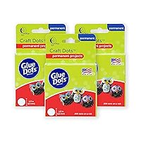 Glue Dots, Craft Dots, Double-Sided, 1/2