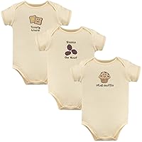 Touched by Nature Unisex Baby Organic Cotton Bodysuits