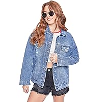 YMI Jeans Women's Oversized Denim Jacket